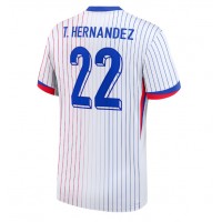 France Theo Hernandez #22 Replica Away Shirt Euro 2024 Short Sleeve